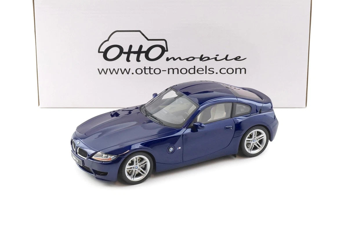 BMW Z4 M Coupe albastru - 1/18 Otto Mobile