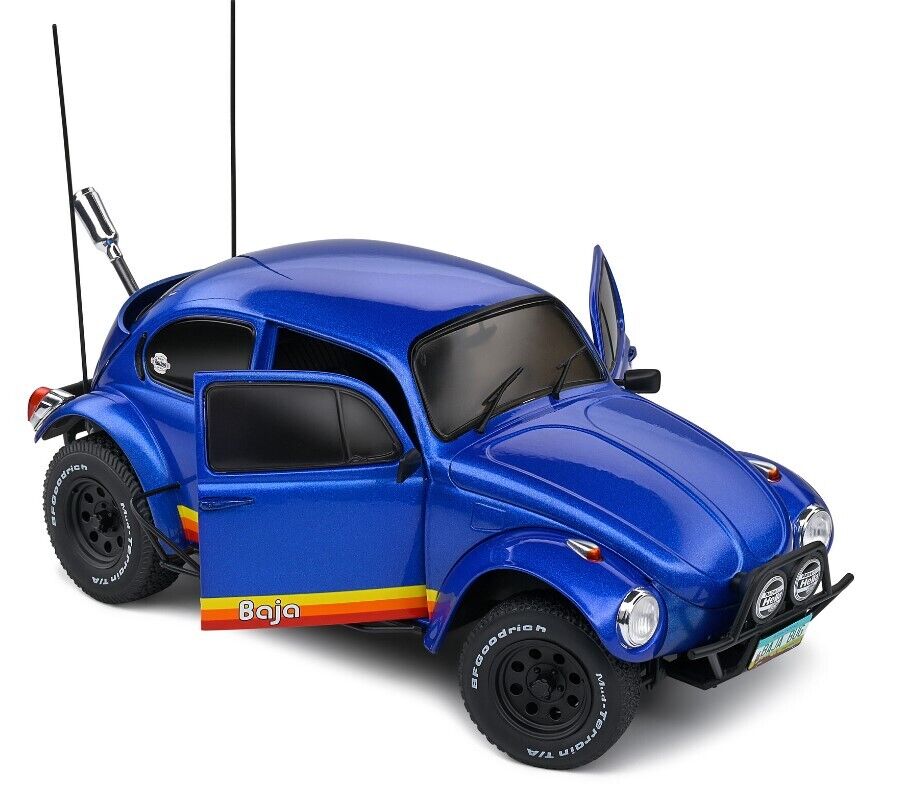 Volkswagen Beetle Baja blue 1975 - 1:18 Solido