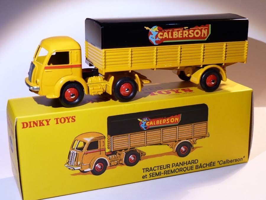 Camion Tracteur Panhard cu semi-remorca "Calberson" 16cm - Dinky Toys