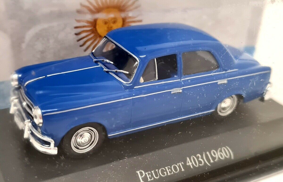Peugeot 403 albastru 1960 - 1/43 Altaya