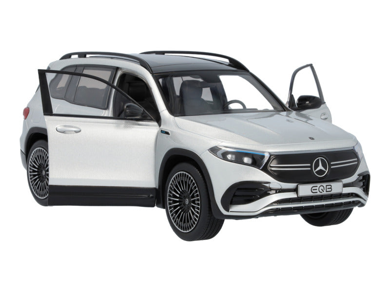 Mercedes-Benz EQB argintiu - 1/18 NZG