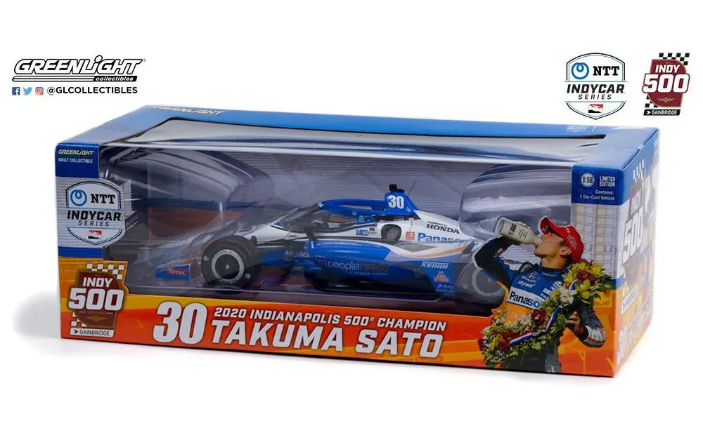 Formula 1 Indycar Series #30 TAKUMA SATO - 1/18 GREENLIGHT (LIMITED EDITION)