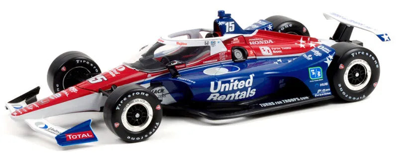 Formula 1 Indycar Series #15 Graham Rahal - 1/18 GREENLIGHT (LIMITED EDITION)