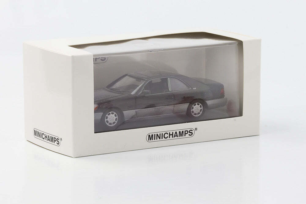 Mercedes-Benz 600 SEC 1/500pcs cu vitrina plexiglass - 1/43 Minichamps