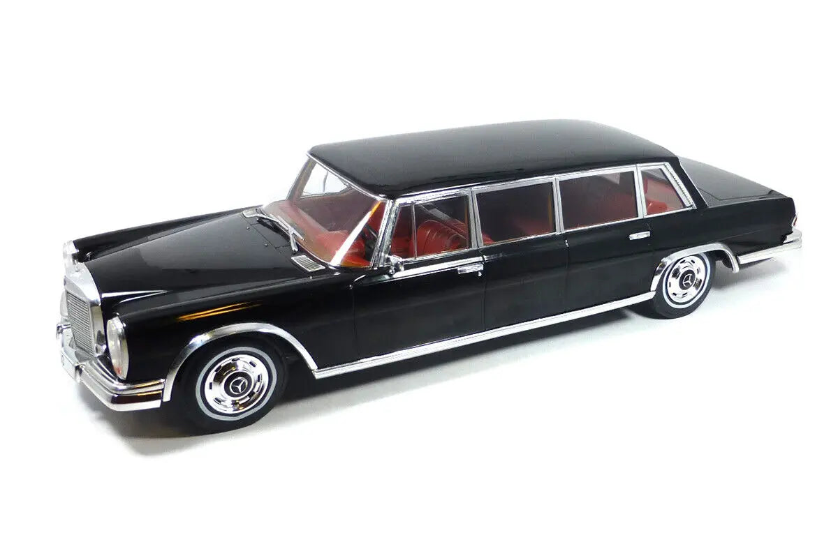 Mercedes-Benz 600 Pullman LWB W100 Year 1969 negru - 1/18 Model Car Group