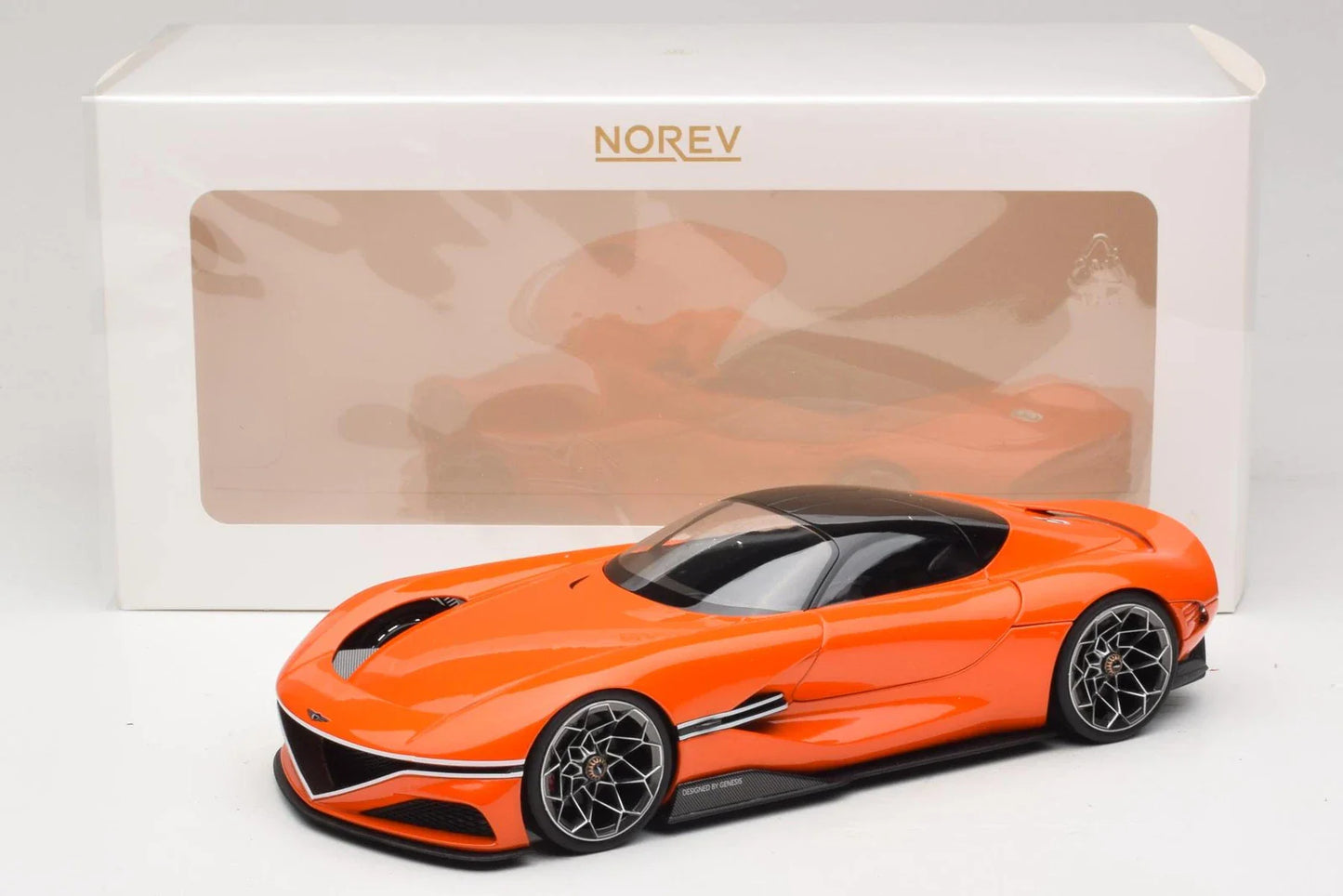 Genesis X Gran Berlinetta VGT 2024 orange metallic - 1/18 Norev