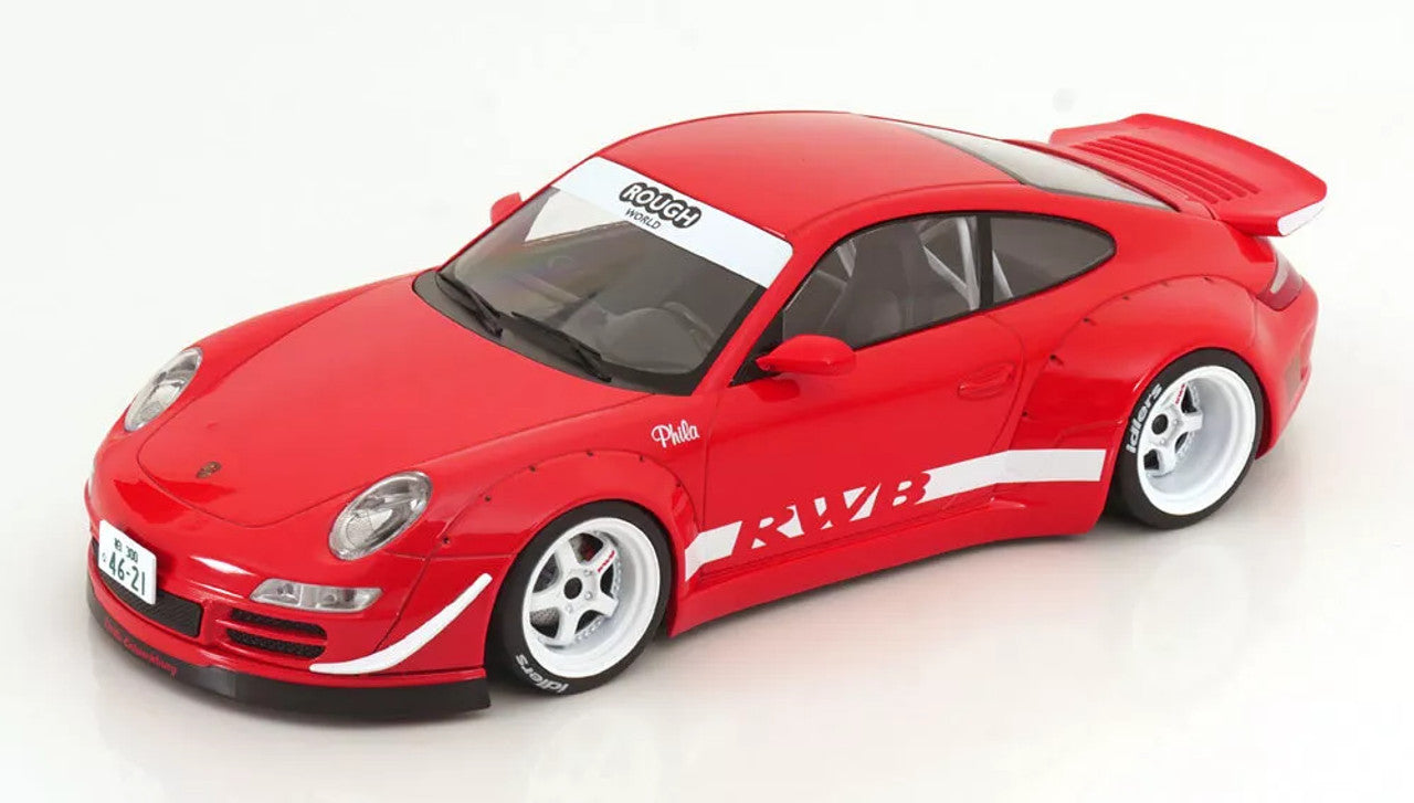Porsche RWB 997 rosu - 1/18 Ixo Models