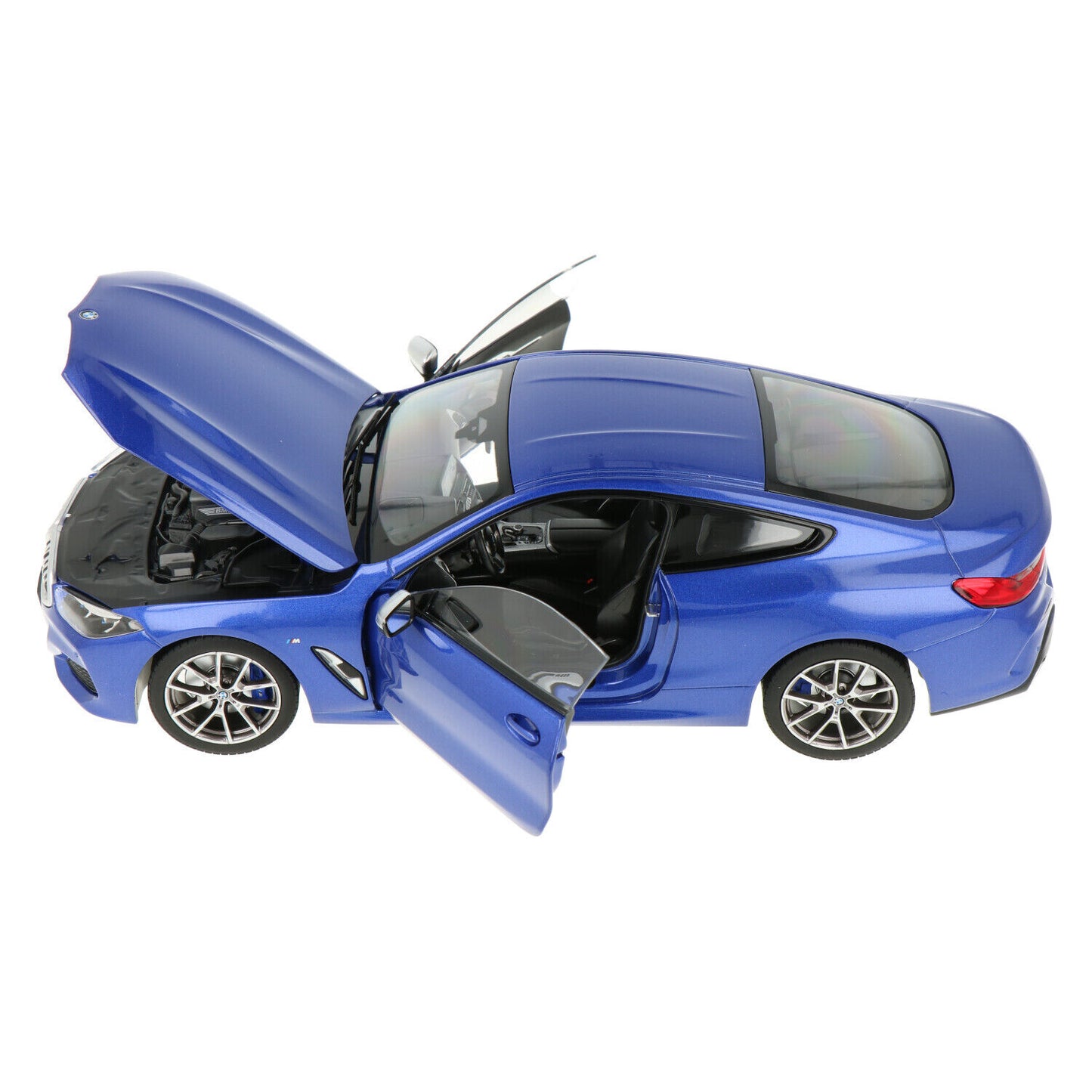 BMW M850i 2018 blue metallic - 1/18 Norev