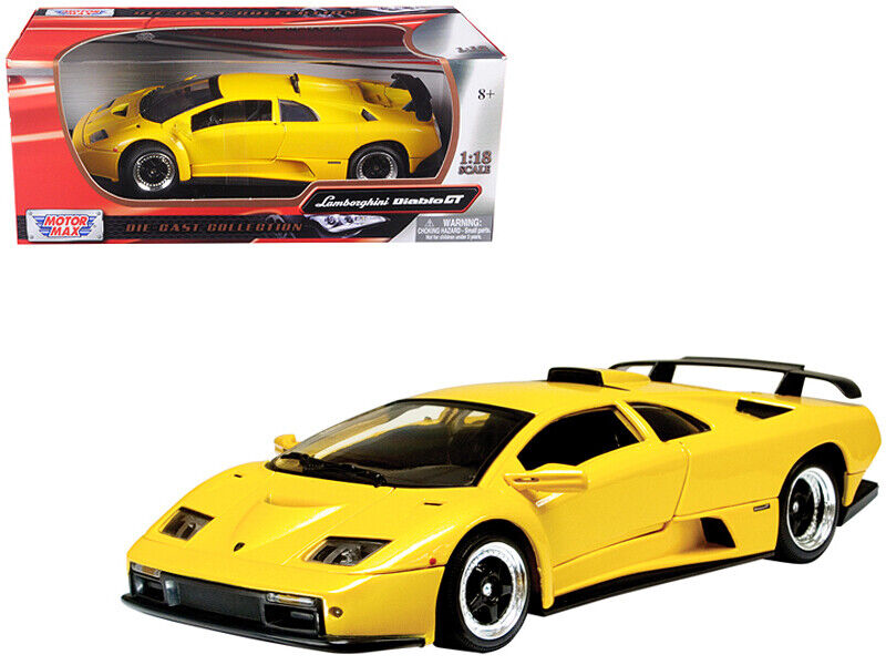 Lamborghini Diablo GT galben - 1/18 Motormax