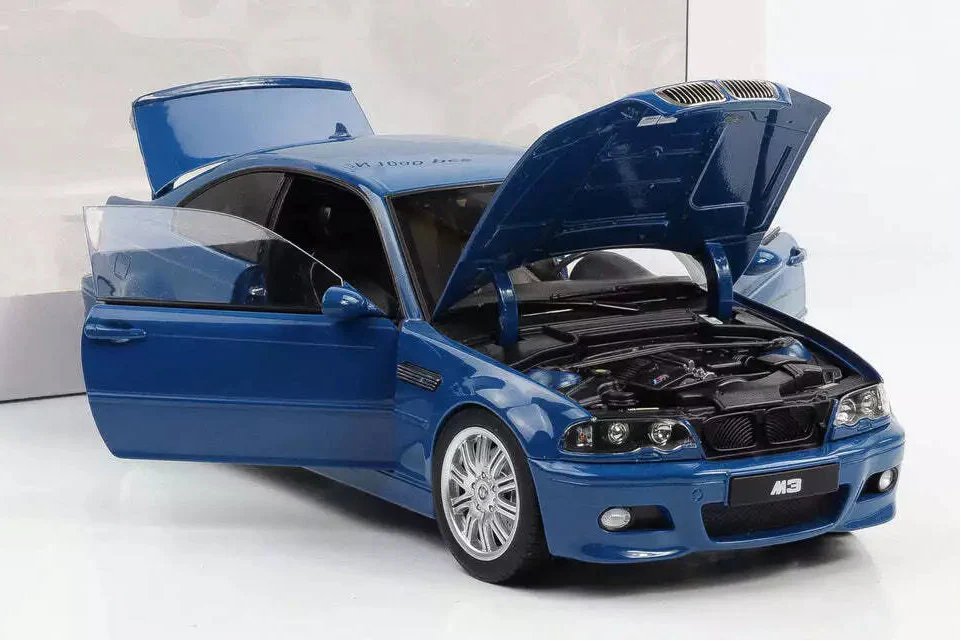 BMW M3 2000 albastru 1000pcs - 1/18 Norev