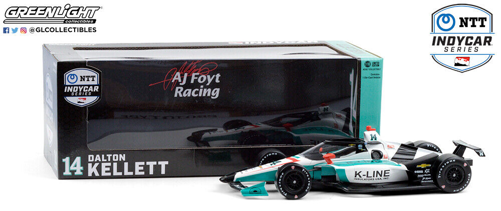 Formula 1 Indycar Series #14 Dalton Kellett - 1/18 GREENLIGHT (LIMITED EDITION)