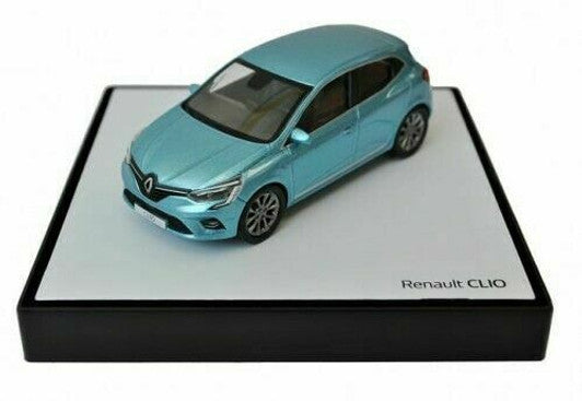 Renault Clio bleu cu vitrina plexiglass - 1/43 Norev