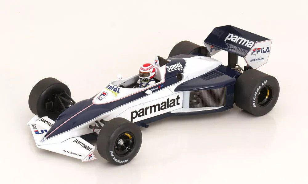 Formula 1 Brabham BT52 #5 Nelson Piquet Winner Brazilian GP 1983 - 1/18 Model Car Group