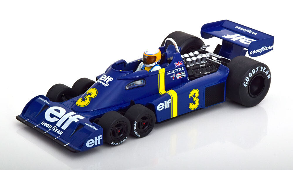 Formula 1 Tyrrell Ford P34-2 #3 Winner Sweden GP 1976 - 1/18 Model Car Group