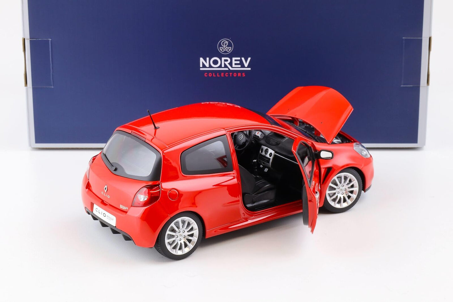 Renault Clio 3 RS 2006 rosu - 1/18 Norev