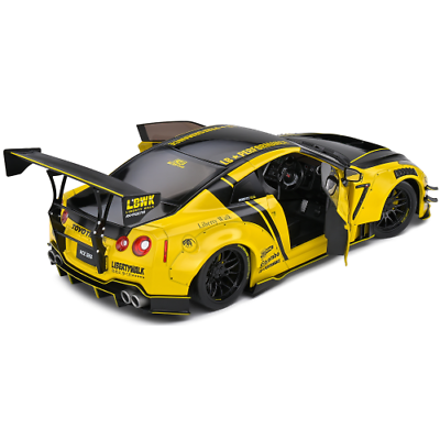Nissan GTR 35 Lb Walk Type 2 galben - 1/18 Solido