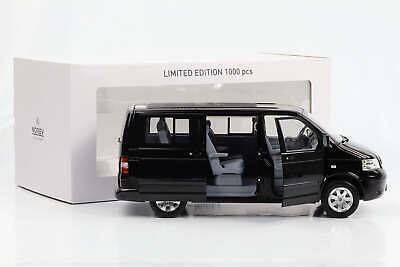 Volkswagen Multivan T5 2003 negru 1/1000pcs - 1/18 Norev
