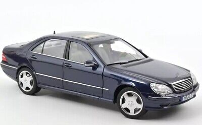 Mercedes-Benz S55 AMG 2000 bleumarin - 1/18 Norev