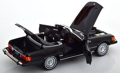 Mercedes-Benz 450 SL 1979 US-Version Black 1000pcs - 1/18 Norev