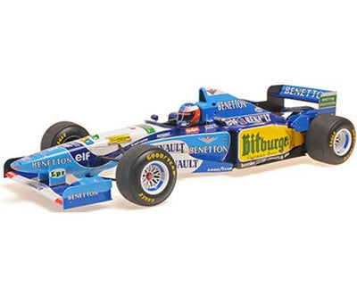 Formula 1 M. Schumacher Benetton B195 #1 Winner Europe GP World 1/222pcs - 1/18 Minichamps