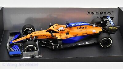 Formula 1 McLaren MCL35 D. Ricciardo Winner Italian GP 2021 - 1/18 Minichamps