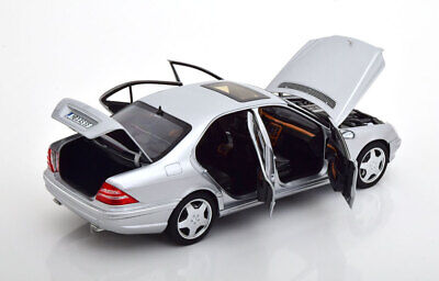 Mercedes-Benz S55 AMG 1999 argintiu 1/500pcs - 1/18 Norev