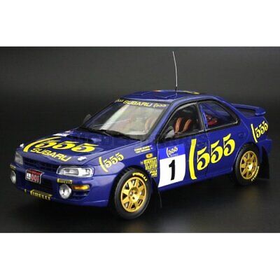 Subaru Impreza 555 #1 P.Bourne/T.Sircombe Winner 555 Hong Kong Beijing Rally 1994 399pcs - 1/18 SunStar