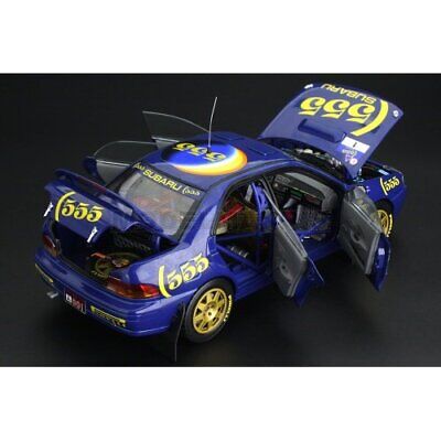Subaru Impreza 555 #1 P.Bourne/T.Sircombe Winner 555 Hong Kong Beijing Rally 1994 399pcs - 1/18 SunStar