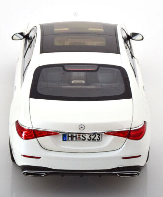 Mercedes-Benz S-Class AMG-Line 2021 alb metalic 1/500pcs - 1/18 Norev