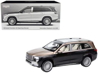 Mercedes Maybach GLS 600 auriu/negru - 1/18 Paragon