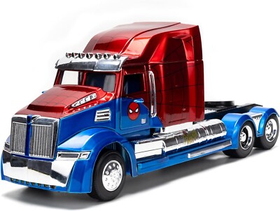 Camion Spider-man Western Star 57X- 1/24 Jada