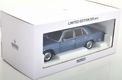 Mercedes-Benz 350 SE 1973 albastru 500pcs - 1/18 Norev
