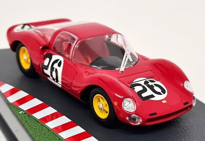 Ferrari Dino 206 P Trento - Bondone 1965 #26 cu vitrina plexiglass - 1/43 Edicola