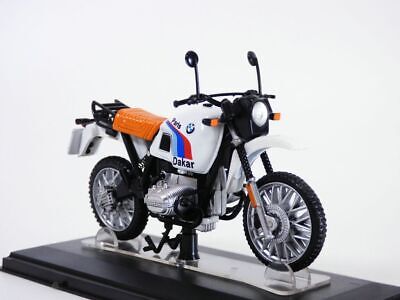 Macheta Motocicleta BMW R80 G/S Paris-Dakar - 1/24 Altaya