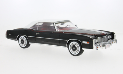 Cadillac Eldorado Convertible black 1976 - 1/18 Model Car Group