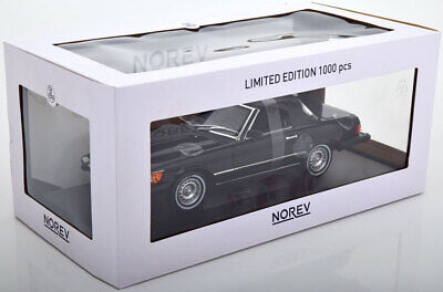 Mercedes-Benz 450 SL 1979 US-Version Black 1000pcs - 1/18 Norev
