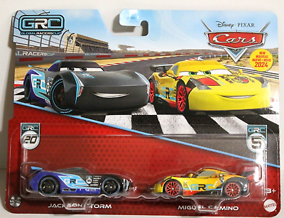 Set 2 masinute metalice Jackson Storm si Miguel Camino - 1/55 Cars