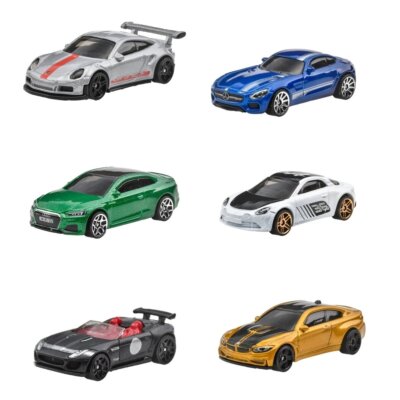 Set 6 masinute Hot Wheels European multipack - 1/64 Hot Wheels