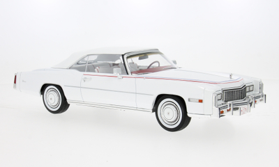 Cadillac Eldorado Convertible alb - 1/18 Model Car Group