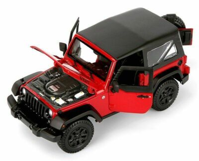 Jeep Wrangler 2014 rosu - 1/18 Maisto