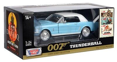 Ford Mustang 1964 James Bond 007 Thunderball - 1/24 Motormax