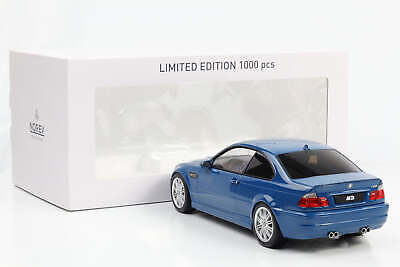 BMW M3 2000 albastru 1000pcs - 1/18 Norev