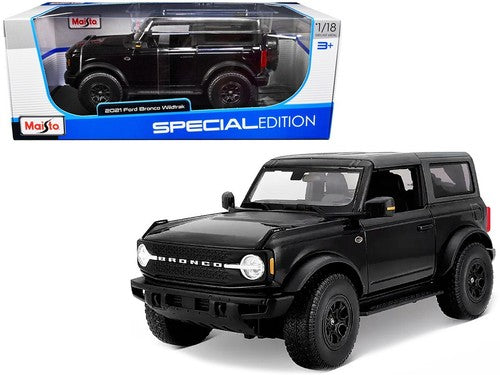 Ford Bronco Wildtrak 2021 negru - 1/18 Maisto