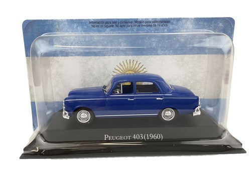 Peugeot 403 albastru 1960 - 1/43 Altaya