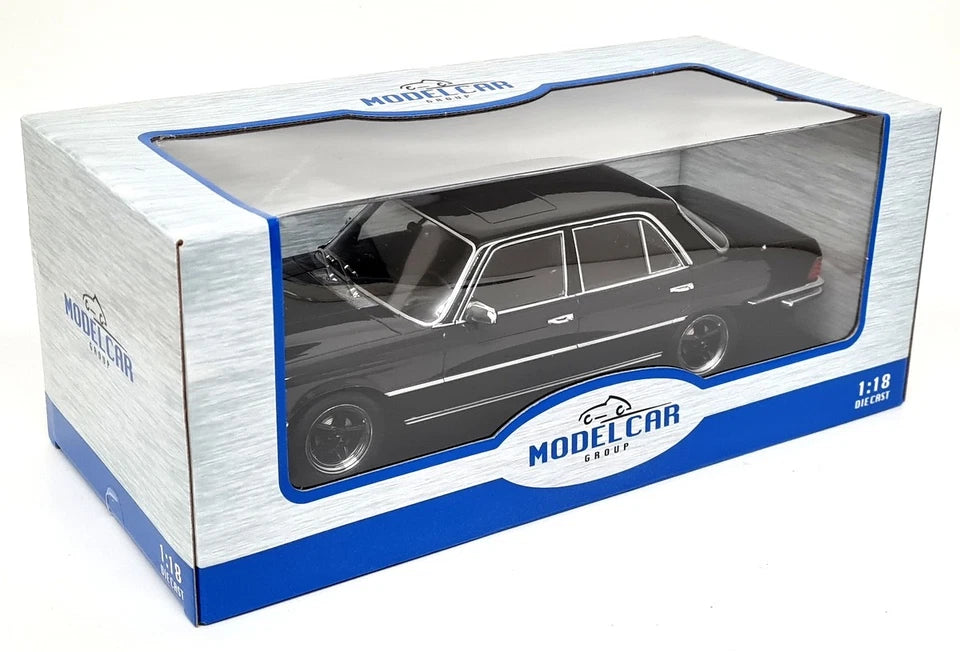 Mercedes-Benz 350 SE W116 negru - 1/18 Model Car Group