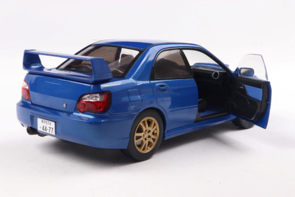 Subaru Impreza WRX STI albastru 2003 - 1/18 Solido
