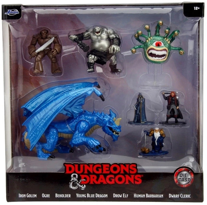 Set 7 Figurine metalice Dungeons Dragons - Jada