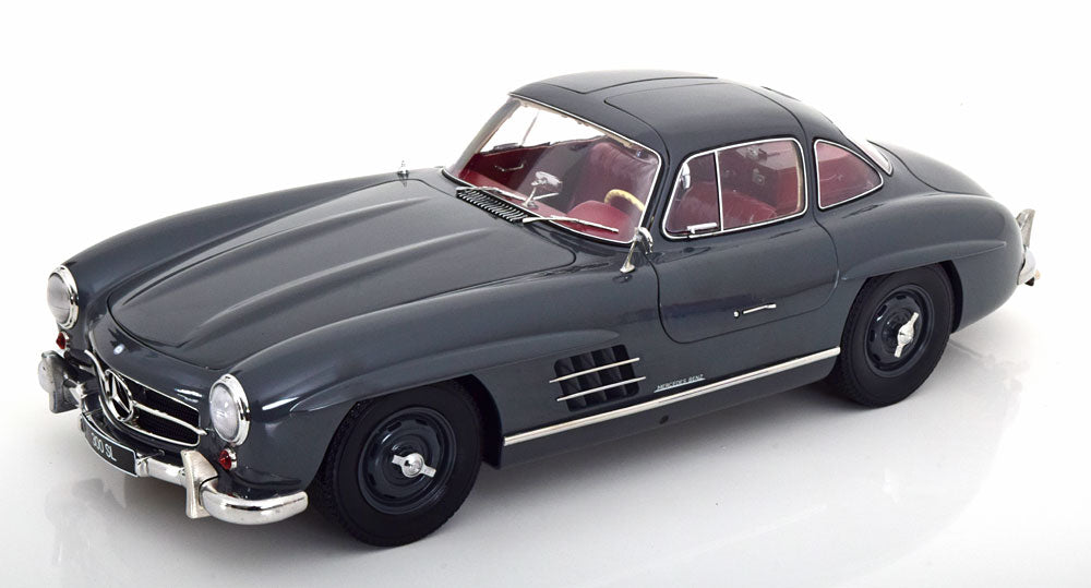 Mercedes-Benz 300 SL Gullwing (W198) year 1954-1957 dark grey - 1/12 Schuco