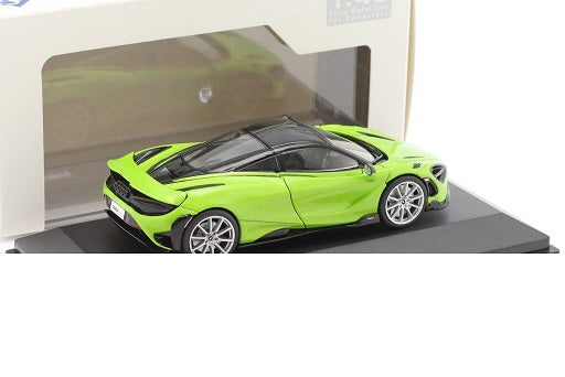 Mclaren 765 LT V8-Biturbo verde cu vitrina plexiglass - 1:43 Solido