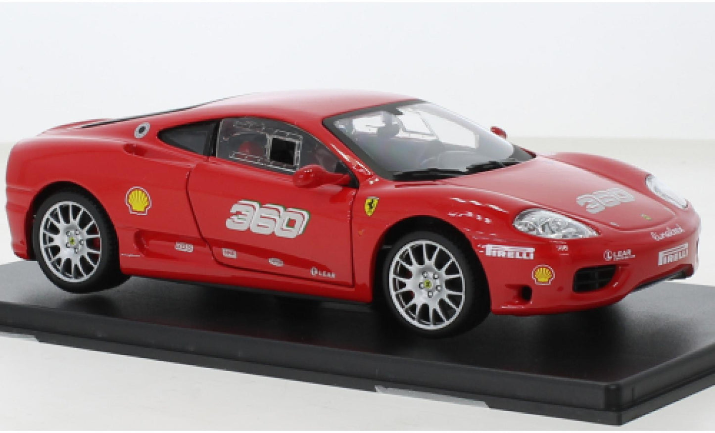 Ferrari 360 Challenge 2000 cu vitrina plexiglass - 1/24 Bburago